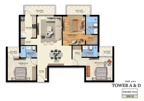 Luxury Penthouses for sale in Lucknow